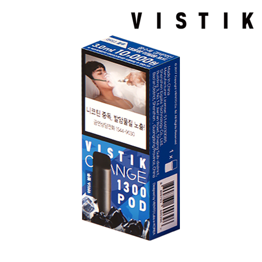 VISTIK CHANGE 1300 - ICE BLUE POD 1個 (ニコチン 0.99%)