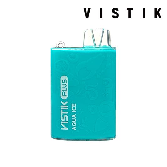 VISTIK PLUS -AQUA ICE 使い捨て (ニコチン 0.99%)