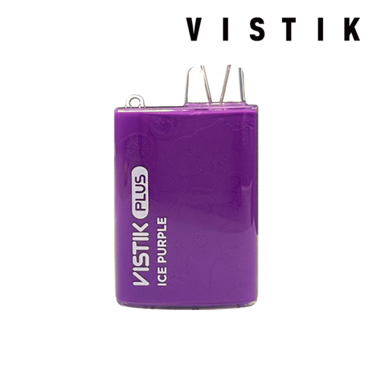 VISTIK PLUS - ICE PURPLE 使い捨て (ニコチン 0.99%)