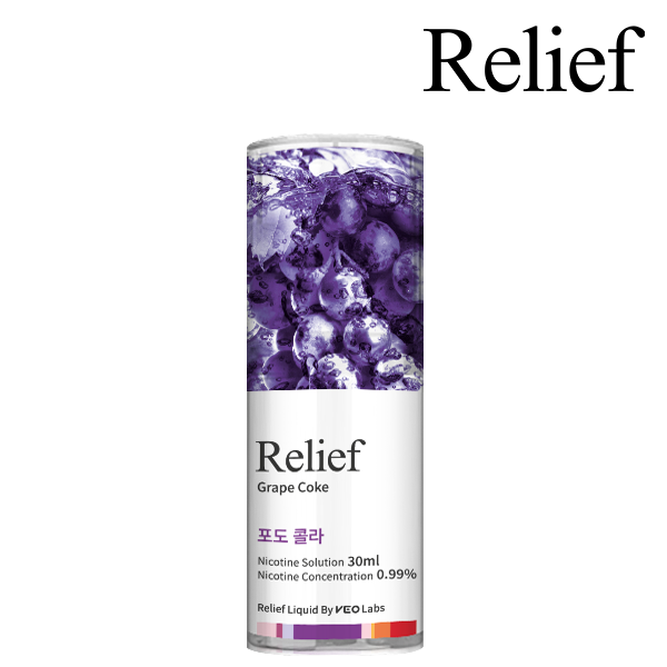 RELIEF - GRAPE COKE LIQUID 30ml (ニコチン 0.99%)