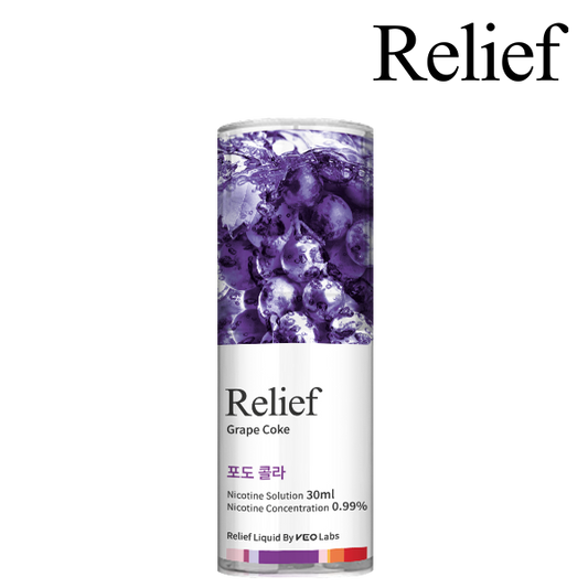 RELIEF - GRAPE COKE LIQUID 30ml (ニコチン 0.99%)