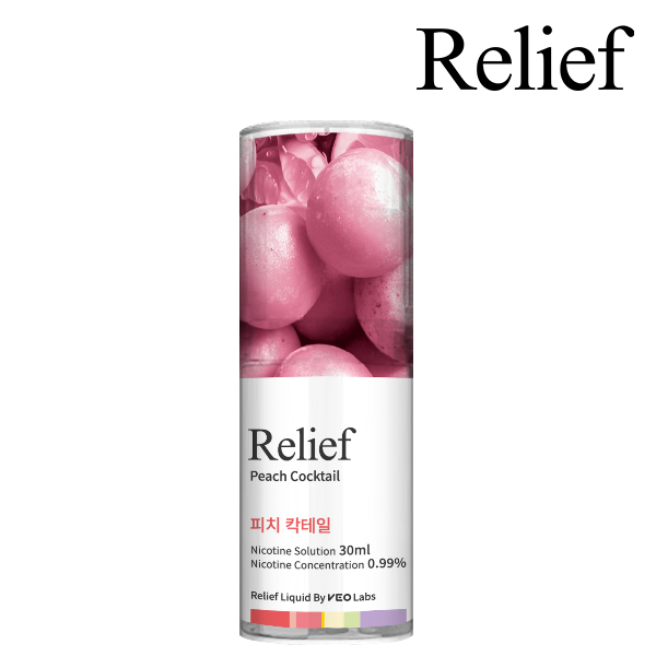 RELIEF - PEACH COCKTAIL LIQUID 30ml (ニコチン 0.99%)