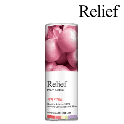 RELIEF - PEACH COCKTAIL LIQUID 30ml (ニコチン 0.99%)