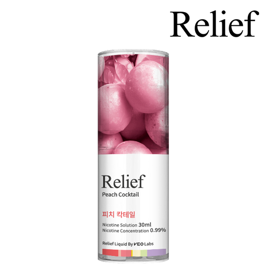 RELIEF - PEACH COCKTAIL LIQUID 30ml (ニコチン 0.99%)