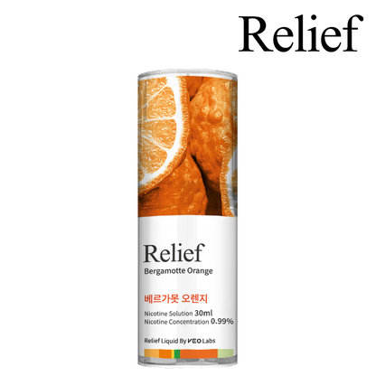 RELIEF - BERGAMOTTE ORANGE LIQUID 30ml (ニコチン 0.99%)