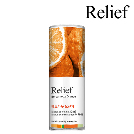 RELIEF - BERGAMOTTE ORANGE LIQUID 30ml (ニコチン 0.99%)