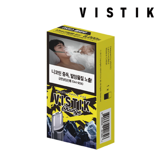 VISTIK CHANGE - ICE YELLOW POD 1個 (ニコチン 0.99%)
